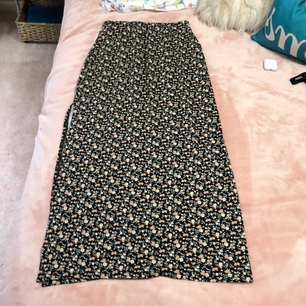 American eagle skirt, maxi with side slits